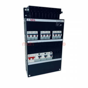 GE  AEG Groepenkast  9 Groepen 9 x Lichtgroepen  Fix-O-Rail 220x330 mm  1 Fase