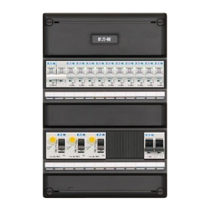 Groepenkast Eaton 11 Groepen 10 x Lichtgroepen + Fornuisgroep 1 Fase I103G14F0-HS-64