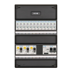 Groepenkast Eaton  12 Groepen 12 x Lichtgroepen + Beltransformator  1 Fase  I123G140T-HS-64