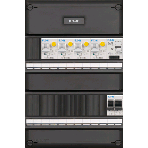 Groepenkast Eaton | 4 Groepen 4 x Lichtgroepen + Beltransformator | 1 Fase | A-40G140T-HS-64 