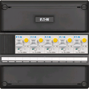 Groepenkast Eaton | 5 Groepen 5 x Lichtgroepen | 1 Fase | A-50G1000-0S-44 