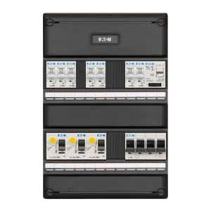 Groepenkast Eaton  7 Groepen 7 x Lichtgroepen + beltransformator  3 Fase  I-73V340T-HS-64 