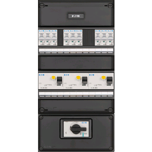 Groepenkast Eaton 9 Groepen 9 x Lichtgroepen 3 Fase I-93G3400-HS-84