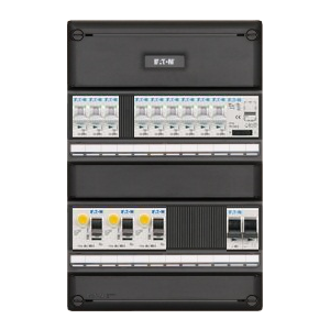 Groepenkast Eaton  9 Groepen 9 x Lichtgroepen + Beltransformator  1 Fase  I-93G140T-HS-64