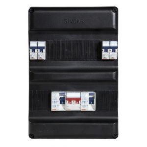 Groepenkast Gewiss | 4 groepen 4 x Lichtgroepen | 1 Fase