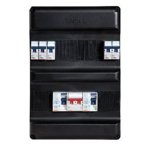 Groepenkast Gewiss | 5 groepen 5 x Lichtgroepen | 1 Fase