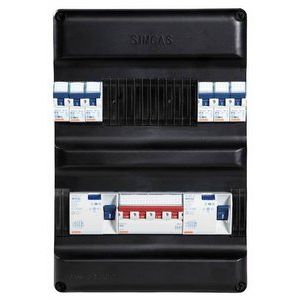 Groepenkast Gewiss | 6 groepen 6 x Lichtgroepen | 3 Fase