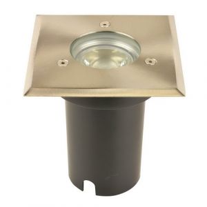 Grondspot vierkant aluminium 5W GU10 LED