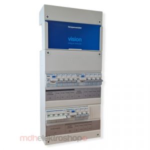 Groepenkast Hager Vision 11 groepen 3 fase 3ALS2P30 4L+4L+3L HS