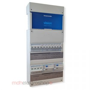 Groepenkast Hager Vision 7 groepen 3 fase + Krachtgroep