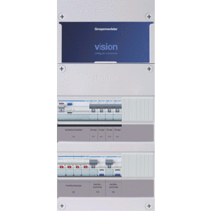 Groepenkast Hager | 6 Groepen 6 x Lichtgroepen | 3 Fase | VKG420K