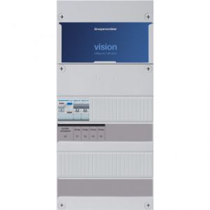 Hager uitbreidingskast, 1 fase met 2 groepen, alt. voor VKG200H