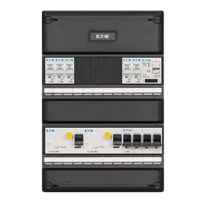 Groepenkast Eaton | 5 groepen 5 x lichtgroepen + beltransformator | 3 Fase | I-52G340T-HS-64