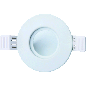 INTERLIGHT IL-F90RIPW FRAME MR16 90MM ROND IP65 WIT