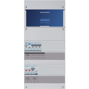 Groepenkast Hager | 4 Groepen 4 x Lichtgroepen | 1 Fase | VKG310D