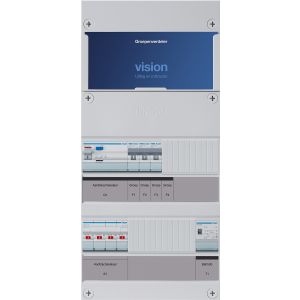 Groepenkast Hager | 3 Groepen 3 x Lichtgroepen 1 x Beltransformator | 3 Fase | VKG300K-T