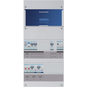 Groepenkast Hager | 5 Groepen 5 x Lichtgroepen 1 x Beltransformator | 1 Fase | VKG221D-T