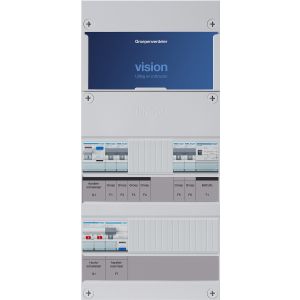 Groepenkast Hager | 5 Groepen 5 x Lichtgroepen 1 x Beltransformator | 1 Fase | VKG212D-T