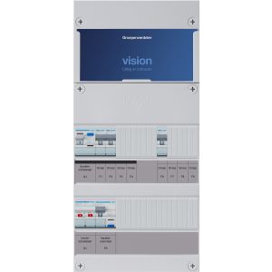 Groepenkast Hager | 4 Groepen 4 x Lichtgroepen | 1 Fase | VKG211D