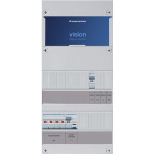 Groepenkast Hager | 2 Groepen 2 x Lichtgroepen | 3 Fase | VKG011K