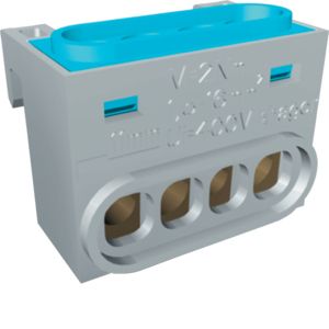 HAGER GZ04N N-KLEM MINIVERDELER 1 X 4