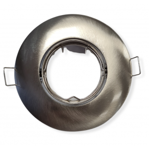 Inbouwspot met grote rand aluminium rond kantelbaar