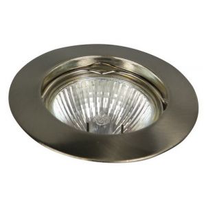 INBOUWSPOT VAST Ø50MM LAMP ALUMINIUM