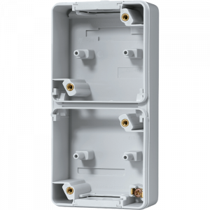 Onderkast WG800 2-voudg verticaal met 2x PVC invoer