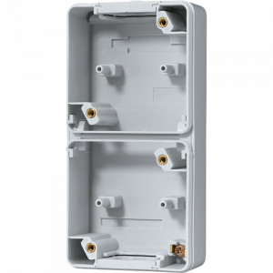 Onderkast WG800 2-voudg verticaal met 2x PVC invoer