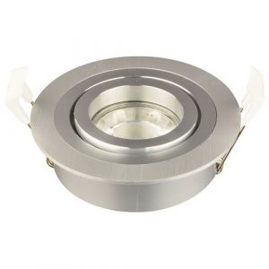 Luxe inbouwspot rond kantelbaar aluminium