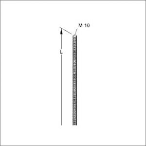 NIEDAX R2PD10 1M DRAADPENDEL L=1M