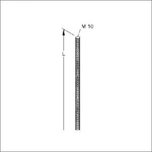 NIEDAX VPD10 DRAADPENDEL M10X1M
