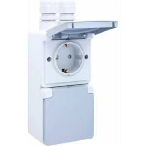 NIKO 700-37832 SPUITWATERDICHT DUBBEL VERTICA