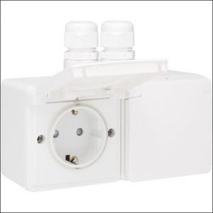 NIKO 701-37838 SPUITWATERDICHT DUBBEL HORIZON