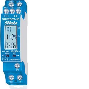 ELTAKO S2U12DDX-UC ASTRO KLOK 2 KAN 16A 250VAC