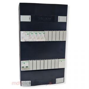 Schneider groepenkast 1 fase 2 groepen + fornuisgroep en beltrafo ADVG22004FTH1