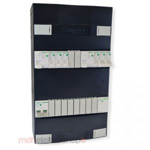 Schneider groepenkast 1 fase met 4 groepen + fornuisgroep en beltrafo ADVG23214FTH1