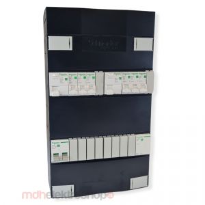Schneider groepenkast 1 fase met 6 groepen en beltrafo ADVG23234TH1
