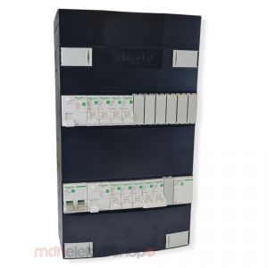 Schneider groepenkast 1 fase met 7 groepen + fornuisgroep en beltransformator ADVG24234FTH1