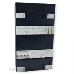 Schneider groepenkast 3 fase met 7 groepen en fornuisgroep ADVG44434FH3