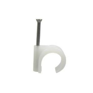 Spijkerclip 16/19 mm transparant - 100 stuks