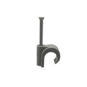 Spijkerclip 8/10 mm grijs - 100 stuks