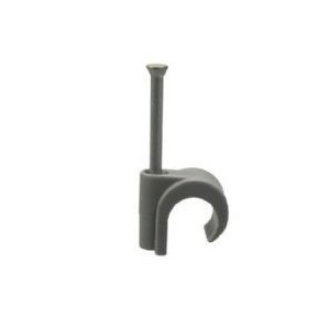 Spijkerclip 8/10 mm grijs - 100 stuks