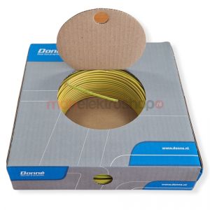 VD Installatiedraad - Donné Eca geel/groen 2,5 mm2 - Rol van 100 meter