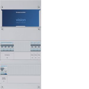 Groepenkast Hager | 5 Groepen 3 x Directe Lichtgroepen 1 x Directe krachtgroep | 3 Fase | VKG013U-D