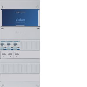 Groepenkast Hager | 3 Groepen 3 x Aardlekautomaten | 3 Fase | VKG030U