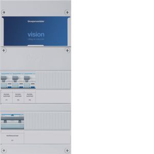 Groepenkast Hager | 4 Groepen 4 x Aardlekautomaten | 3 Fase | VKG030U-B