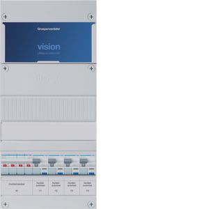 Groepenkast Hager | 4 Groepen 4 x Aardlekautomaten | 3 Fase | VKG040K