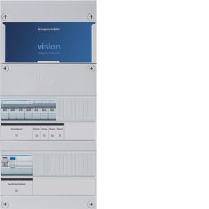 Groepenkast Hager | 4 Groepen 3 x Lichtgroepen 1 x Krachtgroep | 3 Fase | VKG300U-K