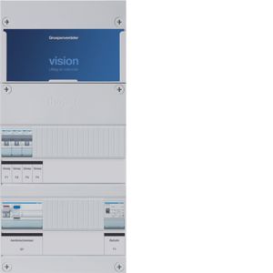 Groepenkast Hager | 3 Groepen 3 x Lichtgroepen 1 x Beltransformator | 3 Fase | VKG300U-T